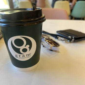 Gram Cafe & Pancakes - Hot Vanilla Latte - Pancakes Near Me - Irvine, California Gram Cafe & Pancakes - Hot Vanilla Latte - Pancakes Near Me - Irvine, California