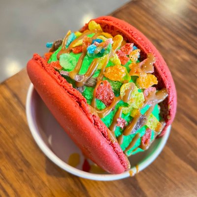 Red Circle Ice Cream & Churros by null
