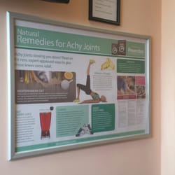 Jerome Barr, MD - Bergen Arthritis & Rheumatism Relief - Useful tips on this sign in the waiting area - "Natural Remedies for Achy Joints"