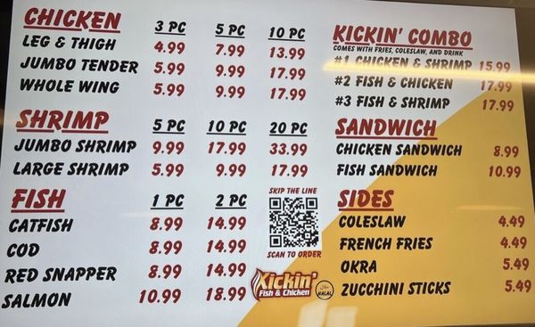 Menu photo 8 Kickin’ Fish and Chicken Los Angeles, CA Menu photo 8 Kickin’ Fish and Chicken Los Angeles, CA