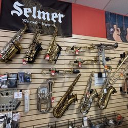Garden State Music Center - Used Band instruments Alto and Tenor sax, trumpets and valve trombone
