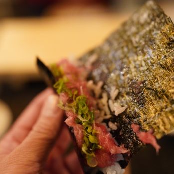 Komé - Toro hand roll - Sushi Bars Near Me - Dallas, Texas Komé - Toro hand roll - Sushi Bars Near Me - Dallas, Texas