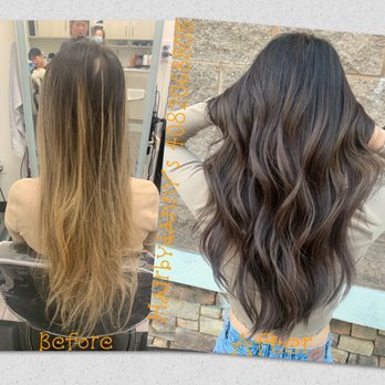 Hair by Danny - Before and after (5.5 months of growth) - Hair Stylists Near Me - San Jose, California Hair by Danny - Before and after (5.5 months of growth) - Hair Stylists Near Me - San Jose, California