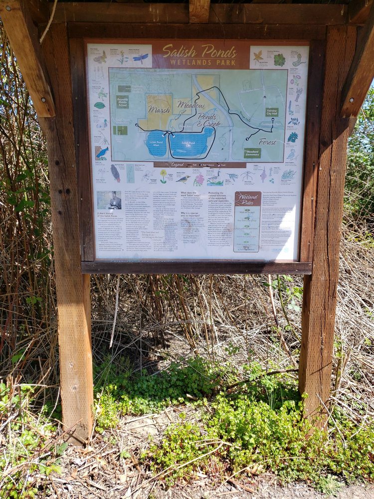 SALISH PONDS WETLANDS PARK Updated April 2024 1210 NE 201st Ave