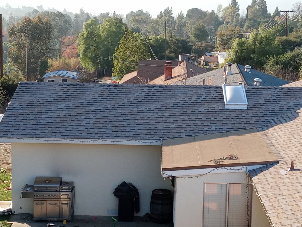 Slide of Alpine roofing company