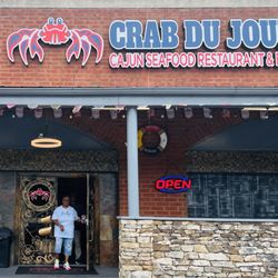 Crab Du Jour - On the way out I took picture from my car, my husband was driving.