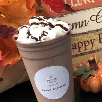Bountiful Nutrition - Hot Chocolate protein shake - Juice Bars & Smoothies Near Me - Anoka, Minnesota Bountiful Nutrition - Hot Chocolate protein shake - Juice Bars & Smoothies Near Me - Anoka, Minnesota