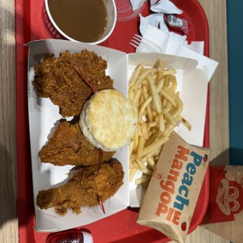 Jollibee - Shown with fries as a side - Filipino Near Me - New York, New York