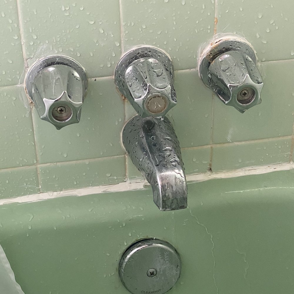 Bukowski Brothers Plumb - Original tubspout and handles - leaking constantly - Plumbing Near Me - Waco, Texas Bukowski Brothers Plumb - Original tubspout and handles - leaking constantly - Plumbing Near Me - Waco, Texas
