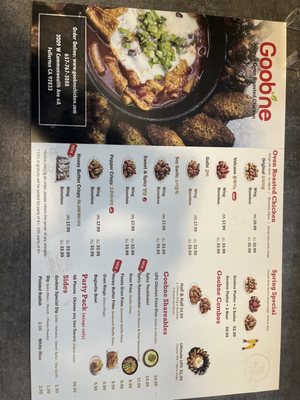 Menu photo 7 Goobne Chicken Fullerton Fullerton, CA Menu photo 7 Goobne Chicken Fullerton Fullerton, CA