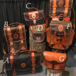 Brunner's Metalwear - Various travel bags and purses.