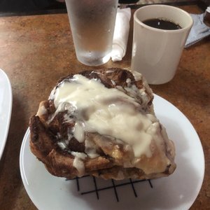 Photo of Dottie's True Blue Cafe - San Francisco, CA, United States. Cinnamon bun