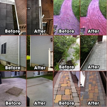 RJ's Gutter Cleaning - Some of our before and after pictures. - Gutter Services Near Me RJ's Gutter Cleaning - Some of our before and after pictures. - Gutter Services Near Me