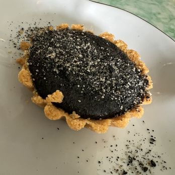 Chifa - Black Sesame cheesecake Tart - Peruvian Near Me - Los Angeles, California