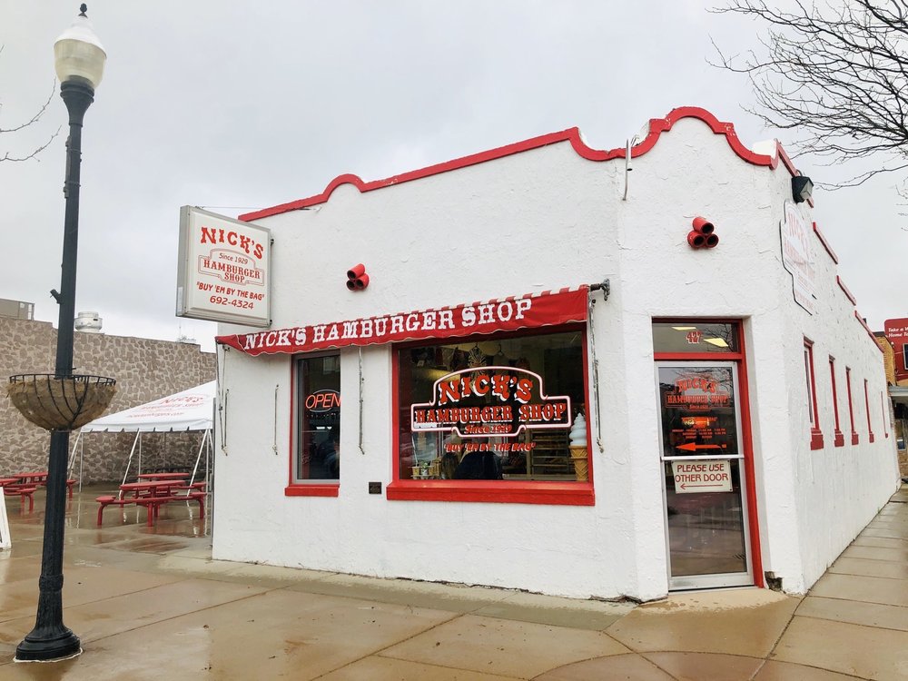 Nick's Hamburger Shop, Brookings Roadtrippers