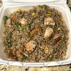 Real Real Jamaica - Jerk Chicken Fried Rice