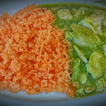 El Tule Mexican Restaurant - Mole Verde - $10.50 - Mexican Near Me - San Jose, California