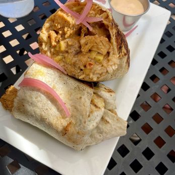 Que Sazon Restaurant and Ceviche Bar - Chicken burrito - Tapas/Small Plates Near Me - Phoenix, Arizona Que Sazon Restaurant and Ceviche Bar - Chicken burrito - Tapas/Small Plates Near Me - Phoenix, Arizona