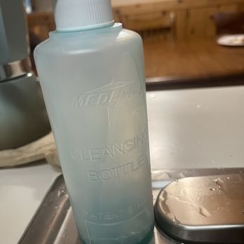 Mount Shasta Resort - kitchen "dish soap dispenser" is a PERI BOTTLE for cleaning woman parts after birth... it says patient name on the bottom smh. - Hotels Near Me - Mount Shasta, California Mount Shasta Resort - kitchen "dish soap dispenser" is a PERI BOTTLE for cleaning woman parts after birth... it says patient name on the bottom smh. - Hotels Near Me - Mount Shasta, California