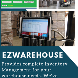 EzDATAfind - EzWarehouse provides inventory management for large warehouses.
