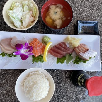 Joy Sushi - Sashimi Combo Lunch Plate - Sushi Bars Near Me - Mountain View, California Joy Sushi - Sashimi Combo Lunch Plate - Sushi Bars Near Me - Mountain View, California