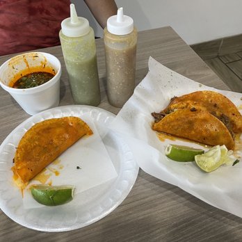 Golden Taco - two plates of food on a table - Mexican Near Me - Mesa, Arizona
