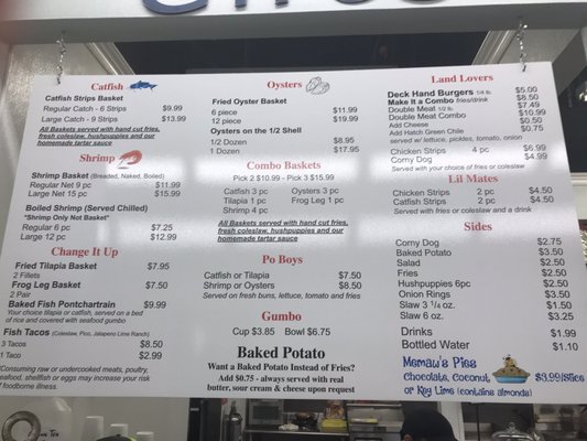 Menu photo 4 Ciro's Seafood Caddo Mills, TX