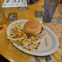 Tully's Good Times - Liverpool - Kids cheeseburger & fries