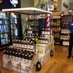 Harry's Liquors - Jim Beam golf cart display