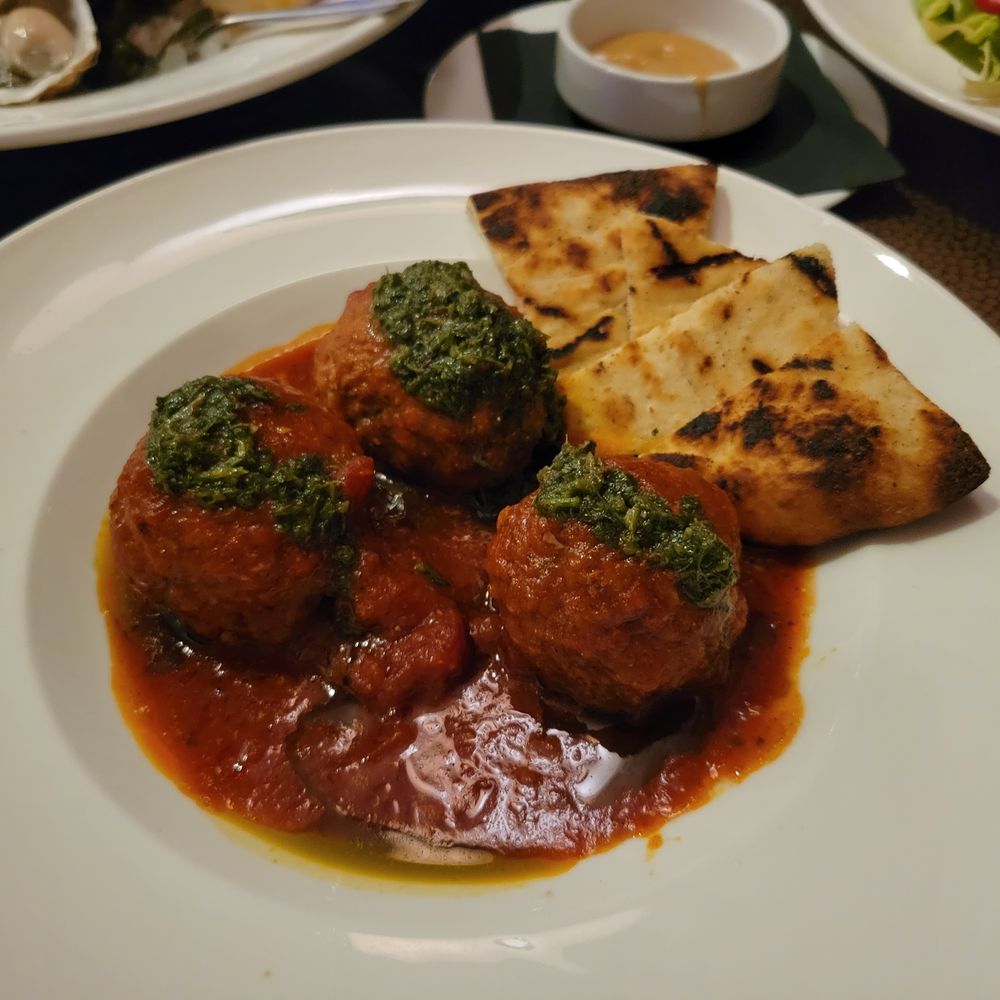 Harvest Table - Meatballs - New American Near Me - St Helena, California