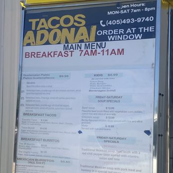 Tacos Adonai - Tacos Near Me - Oklahoma City, Oklahoma Tacos Adonai - Tacos Near Me - Oklahoma City, Oklahoma