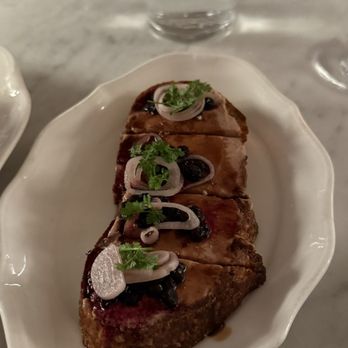 The Tailor's Son - Duck liver pâté appetizer - SO good - Italian Near Me - San Francisco, California The Tailor's Son - Duck liver pâté appetizer - SO good - Italian Near Me - San Francisco, California