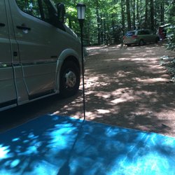 Wolfeboro Campground - View from the camp site.
