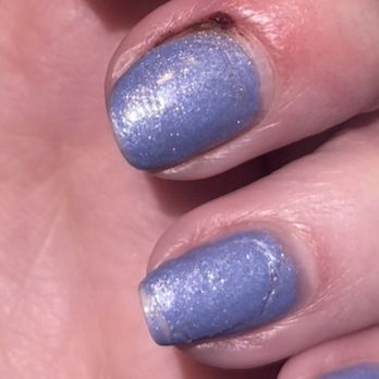 Noire The Nail Bar - Dried blood on nail. - Nail Salons Near Me - Murfreesboro, Tennessee