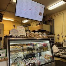 Sunshine Deli & Catering - Menu and case packed with goodies