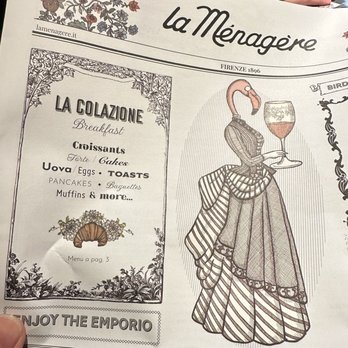 La Ménagère - Menu - Cocktail Bars Near Me - Florence, FI