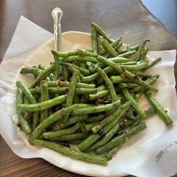 Juicy Dumpling Factory - Stir fried string beans - Chinese Near Me - Cypress, California
