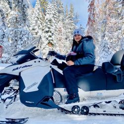Bear Valley Snowmobile - My SON's Favorite Winter Activity ... SNOWMOBILE RIDE ! My Favorite picture