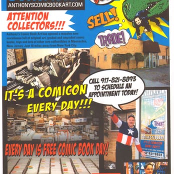 Anthonys Comic Book Art - Comic Books Near Me - Moonachie, New Jersey