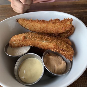 Root'd Cafe - Fried Pickles - New American Near Me - Cottonwood Heights, Utah