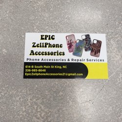 Epic Zellphone Accessories