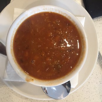Cedars Mediterranean Kitchen - Egyptian lentil soup not bad, but it tasted like chili - Middle Eastern Near Me - Chicago, Illinois