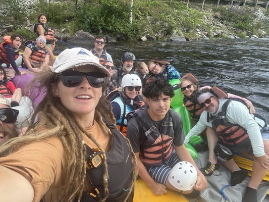 Kennebec White Water Rafting by null