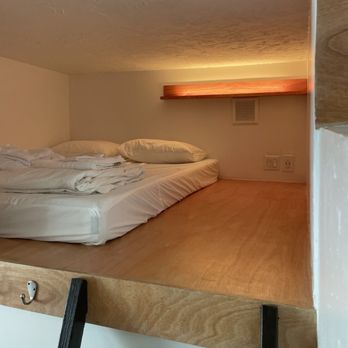The Layover Club - Pods have sliding doors for more privacy - Hostels Near Me - Los Angeles, California The Layover Club - Pods have sliding doors for more privacy - Hostels Near Me - Los Angeles, California