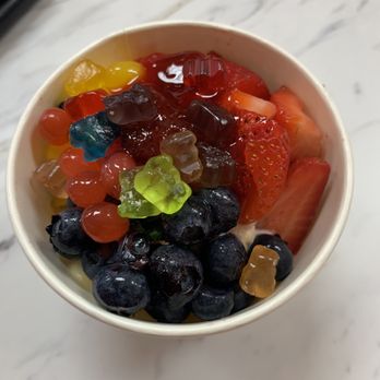 Twist It Top It - a bowl of gummy bears - Ice Cream & Frozen Yogurt Near Me - Howard Beach, New York