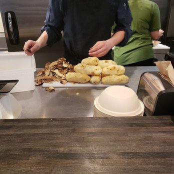 Scorpacciata Pizza - Potatoes being prepared for gnocchi! - Italian Near Me - Shaker Heights, Ohio