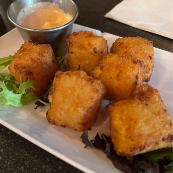 The Refinery - Mac and cheese bites - American Near Me - Birmingham, Alabama The Refinery - Mac and cheese bites - American Near Me - Birmingham, Alabama