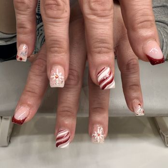 Sky Nail Bar - Christmas nails - Nail Salons Near Me - Virginia Beach, Virginia Sky Nail Bar - Christmas nails - Nail Salons Near Me - Virginia Beach, Virginia
