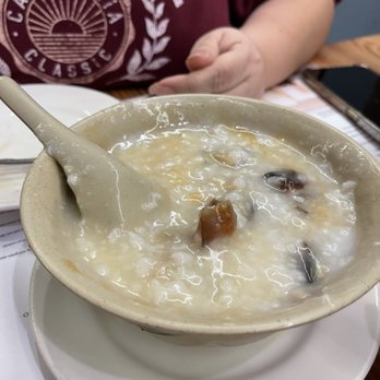 39 Prince Cafe - Preserved Egg and Pork Congee - Dim Sum Near Me - Flushing, New York 39 Prince Cafe - Preserved Egg and Pork Congee - Dim Sum Near Me - Flushing, New York
