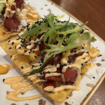 Phillips Seafood - tuna poke nachos - Seafood Near Me - Baltimore, Maryland Phillips Seafood - tuna poke nachos - Seafood Near Me - Baltimore, Maryland